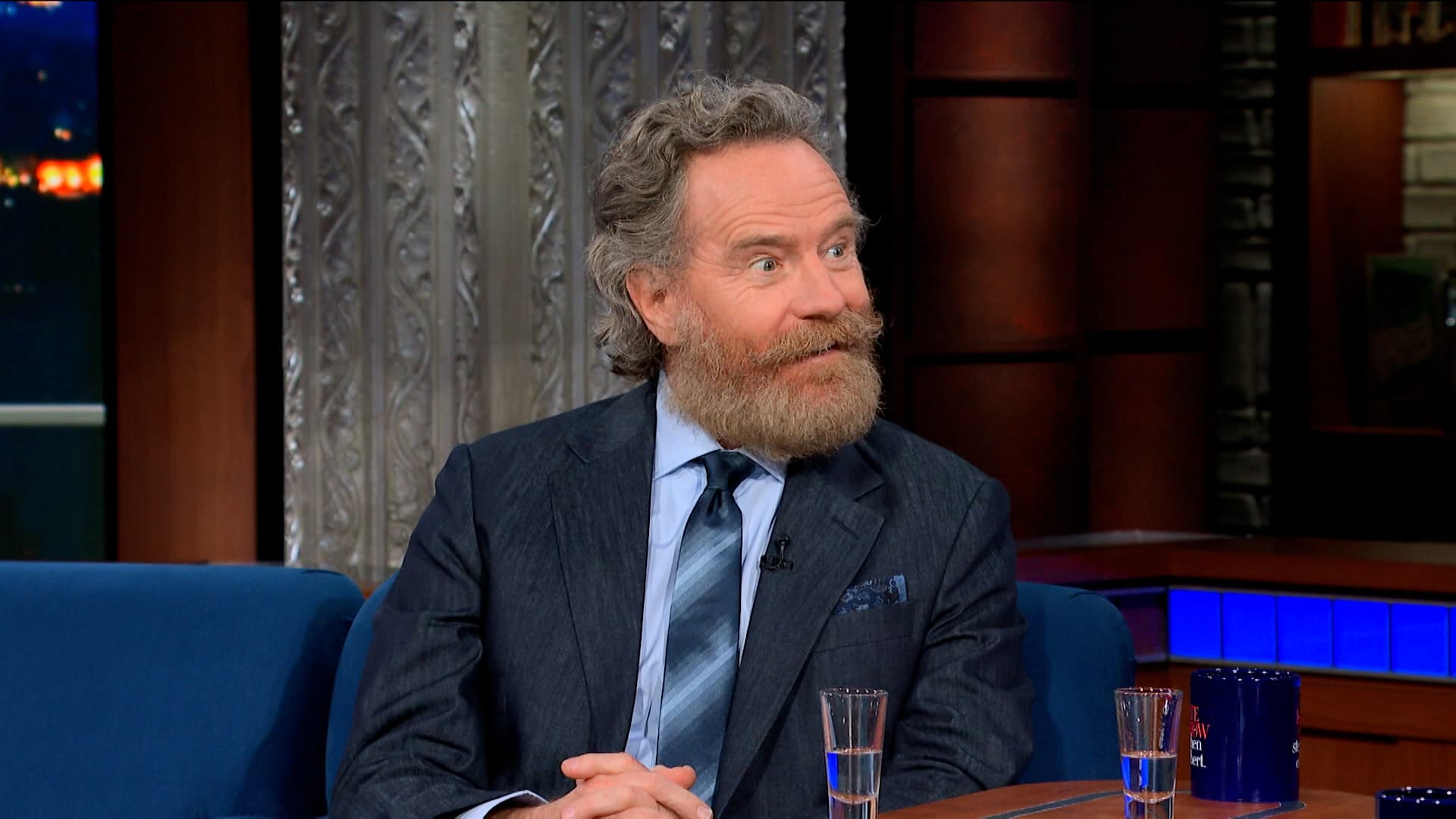 The Late Show with Stephen Colbert Season 7 :Episode 143  Bryan Cranston, Sen. Raphael Warnock