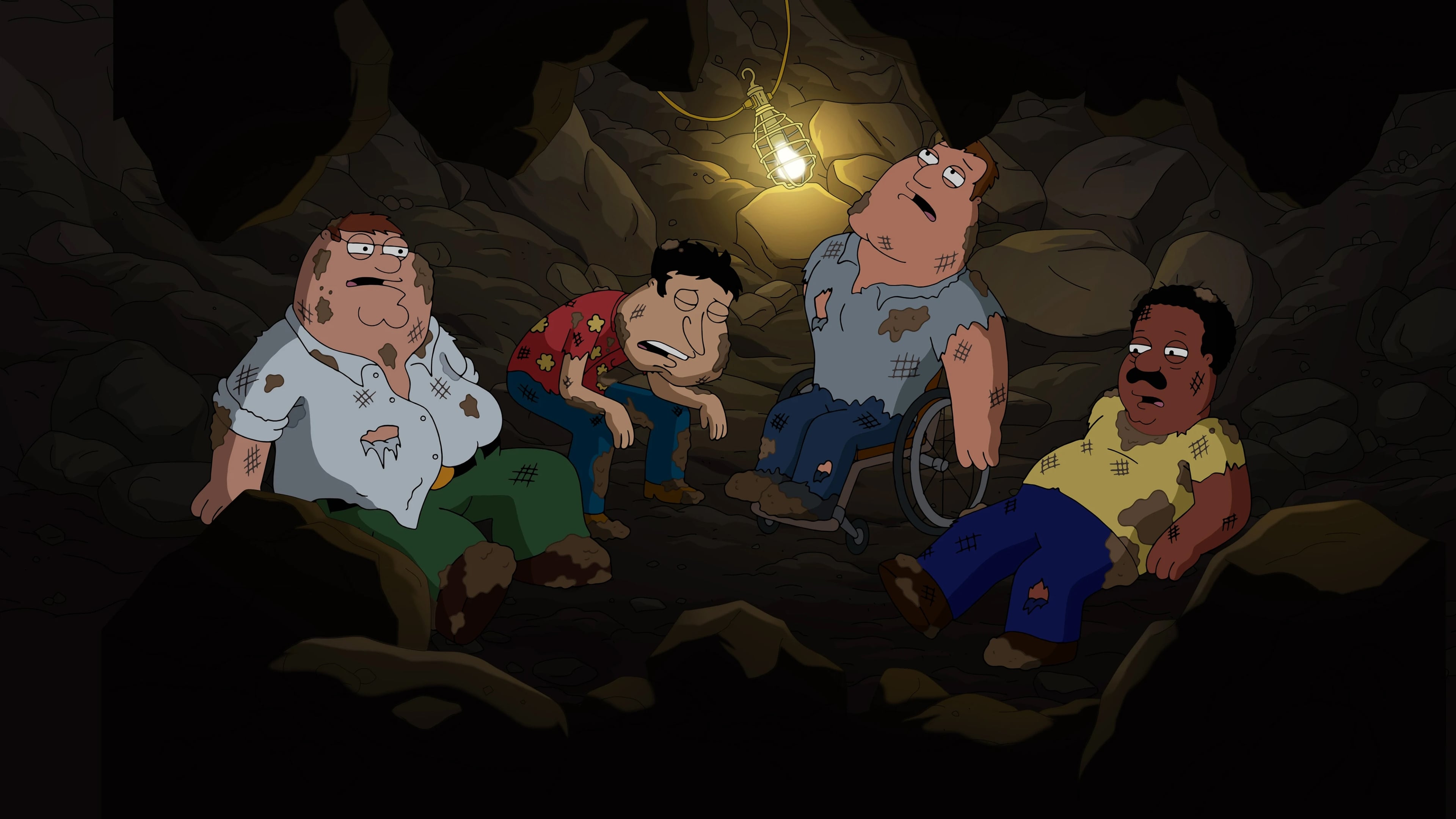 Family Guy Season 18 :Episode 12  Undergrounded