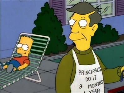The Simpsons Season 5 :Episode 19  Sweet Seymour Skinner's Baadasssss Song