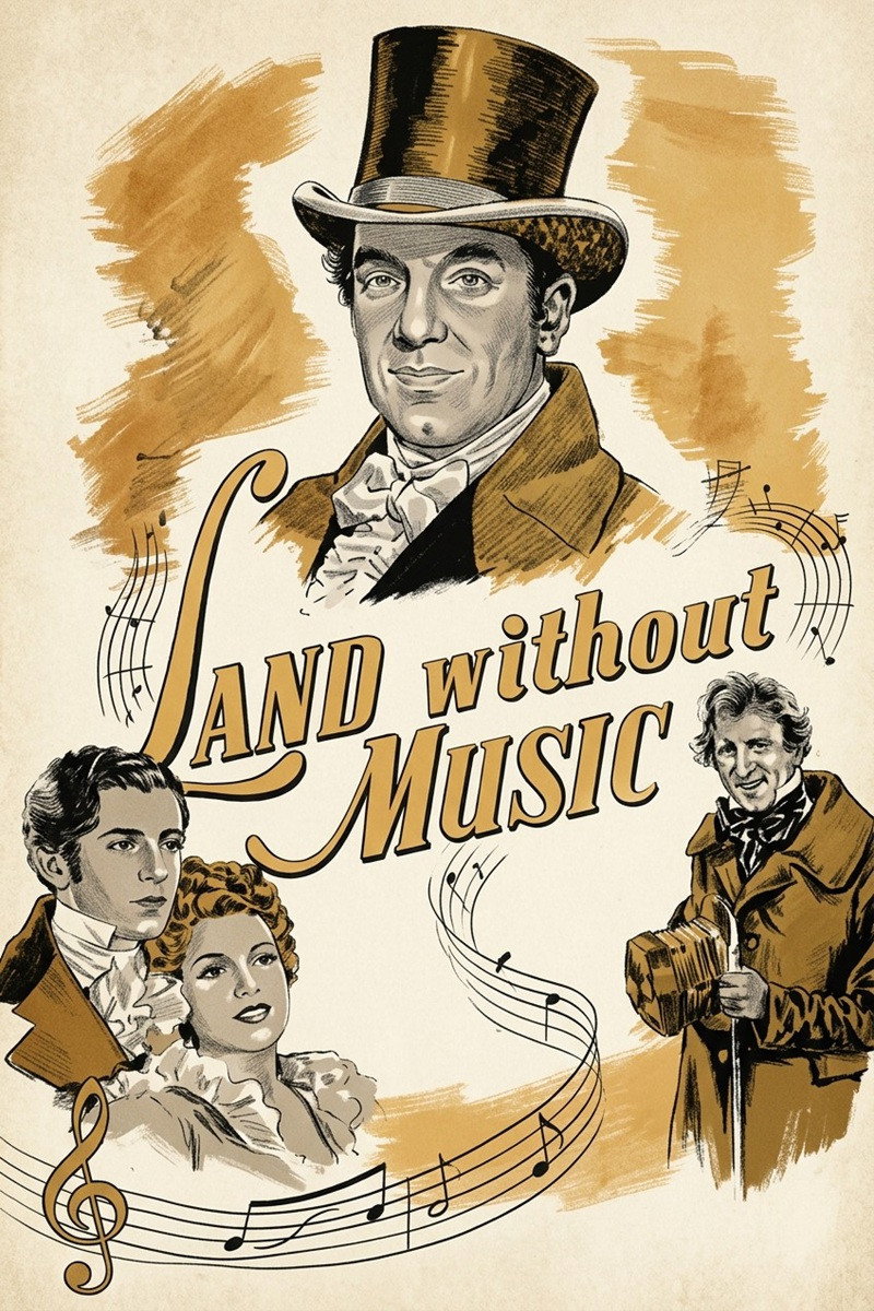 Land Without Music Poster