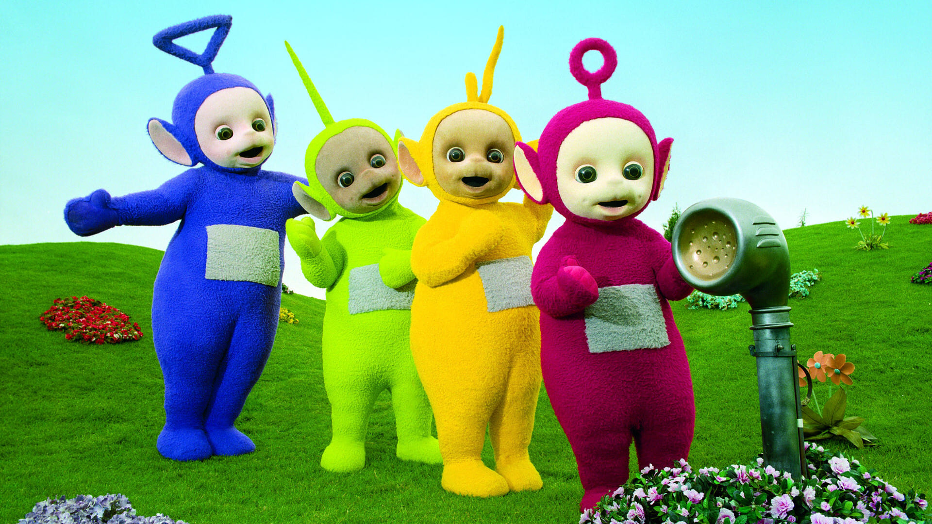 Teletubbies Plaza Sesamo