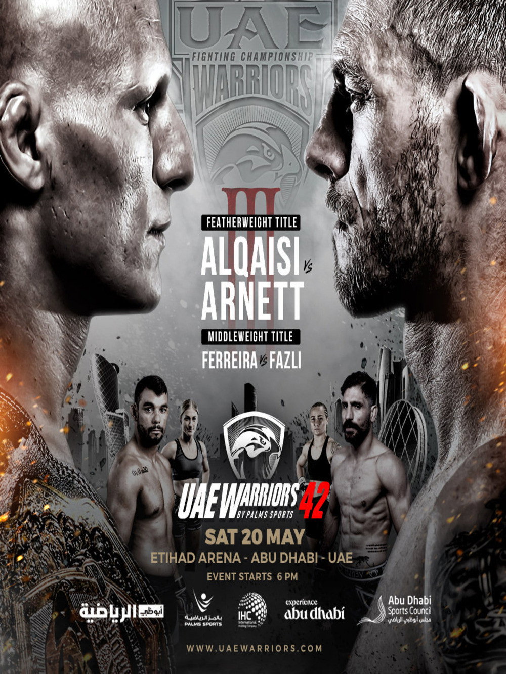 UAE Warriors 42: Alqaisi vs. Arnett 3