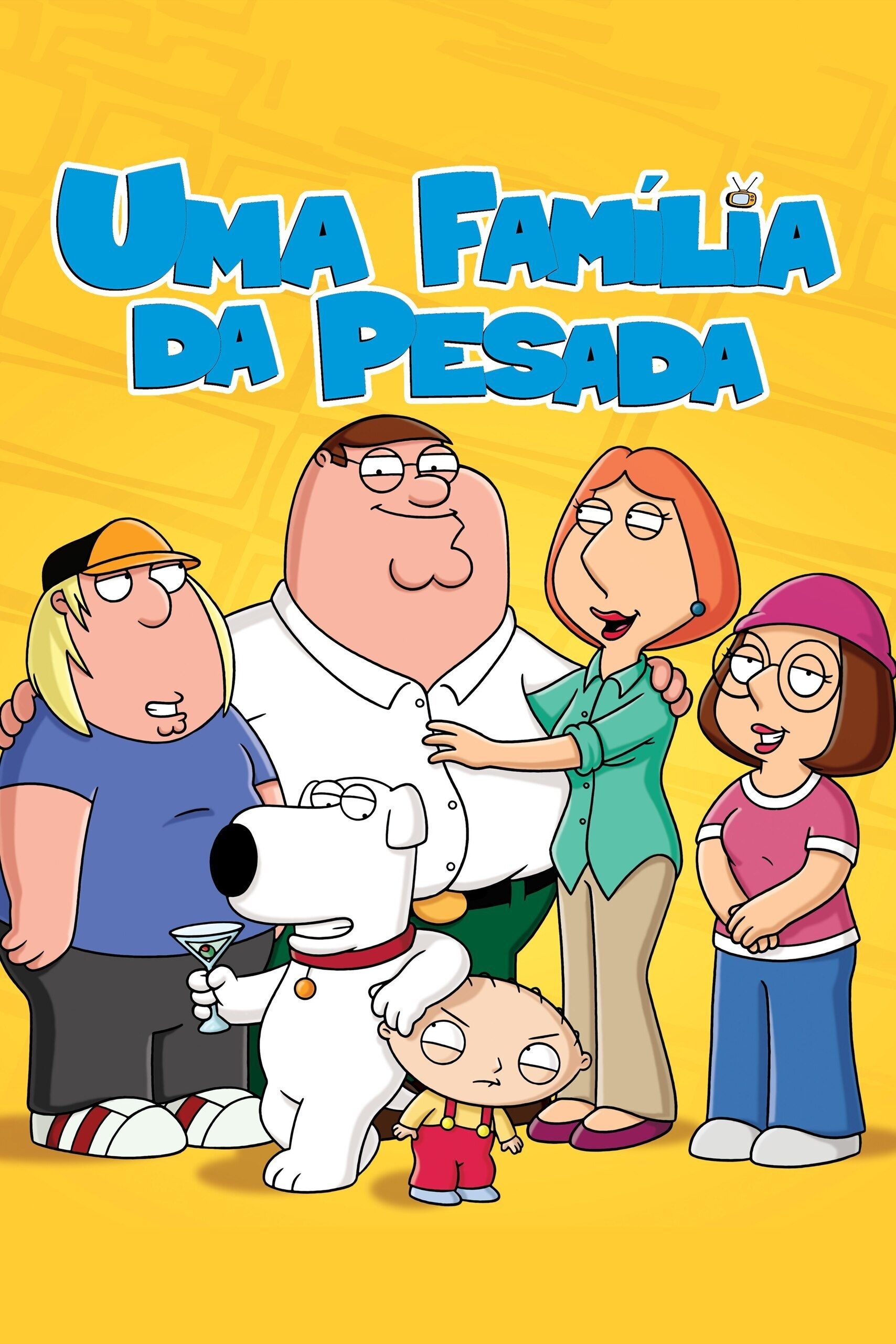 Capa da 16º temporada da série Uma Família da Pesada