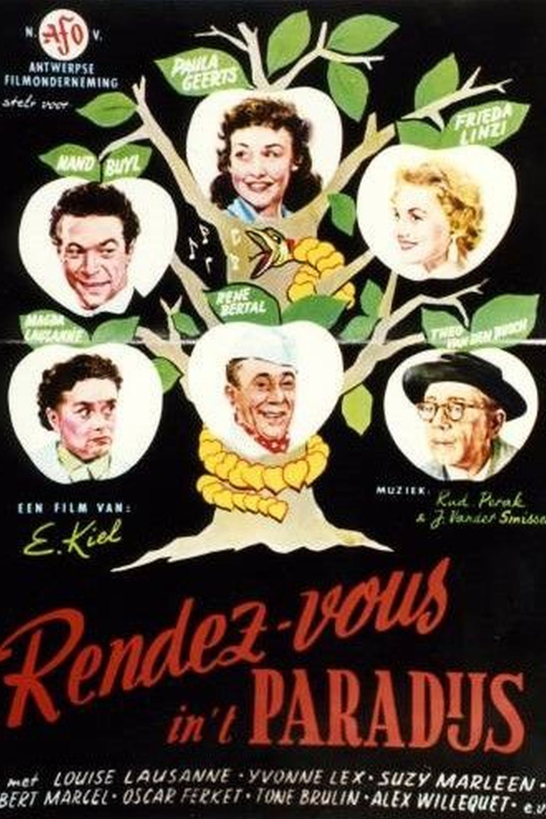 Rendez-vous in het paradijs (1957) movie poster