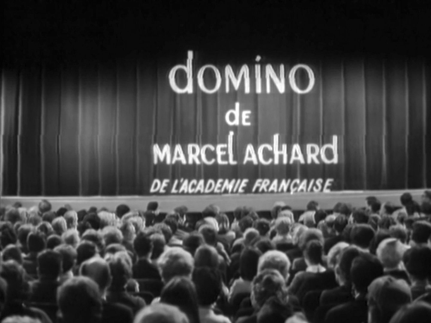Au théâtre ce soir - Domino