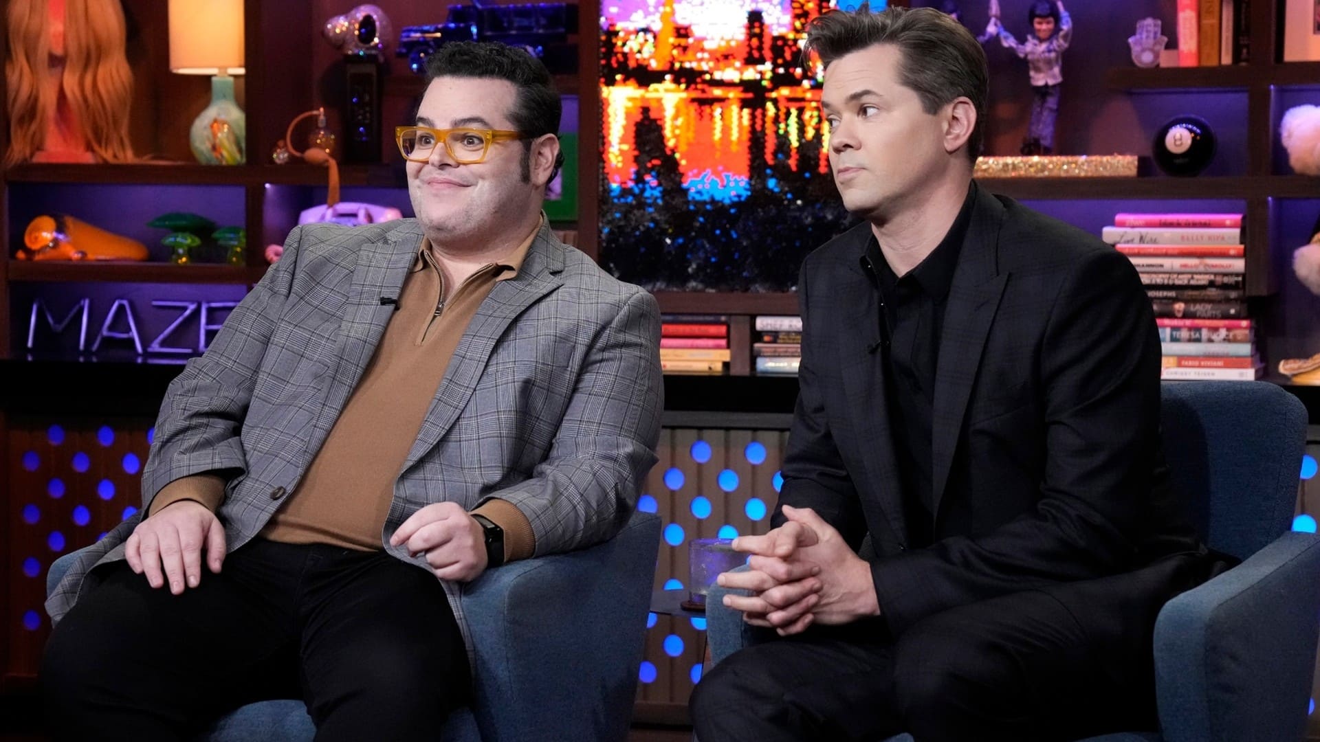 Watch What Happens Live with Andy Cohen Season 20 :Episode 179  Josh Gad and Andrew Rannells