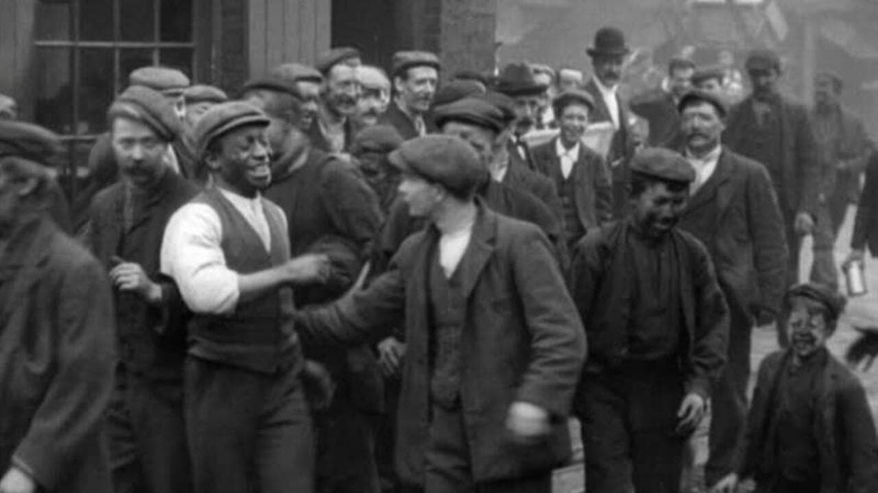 Miners Leaving Pendlebury Colliery (1901)