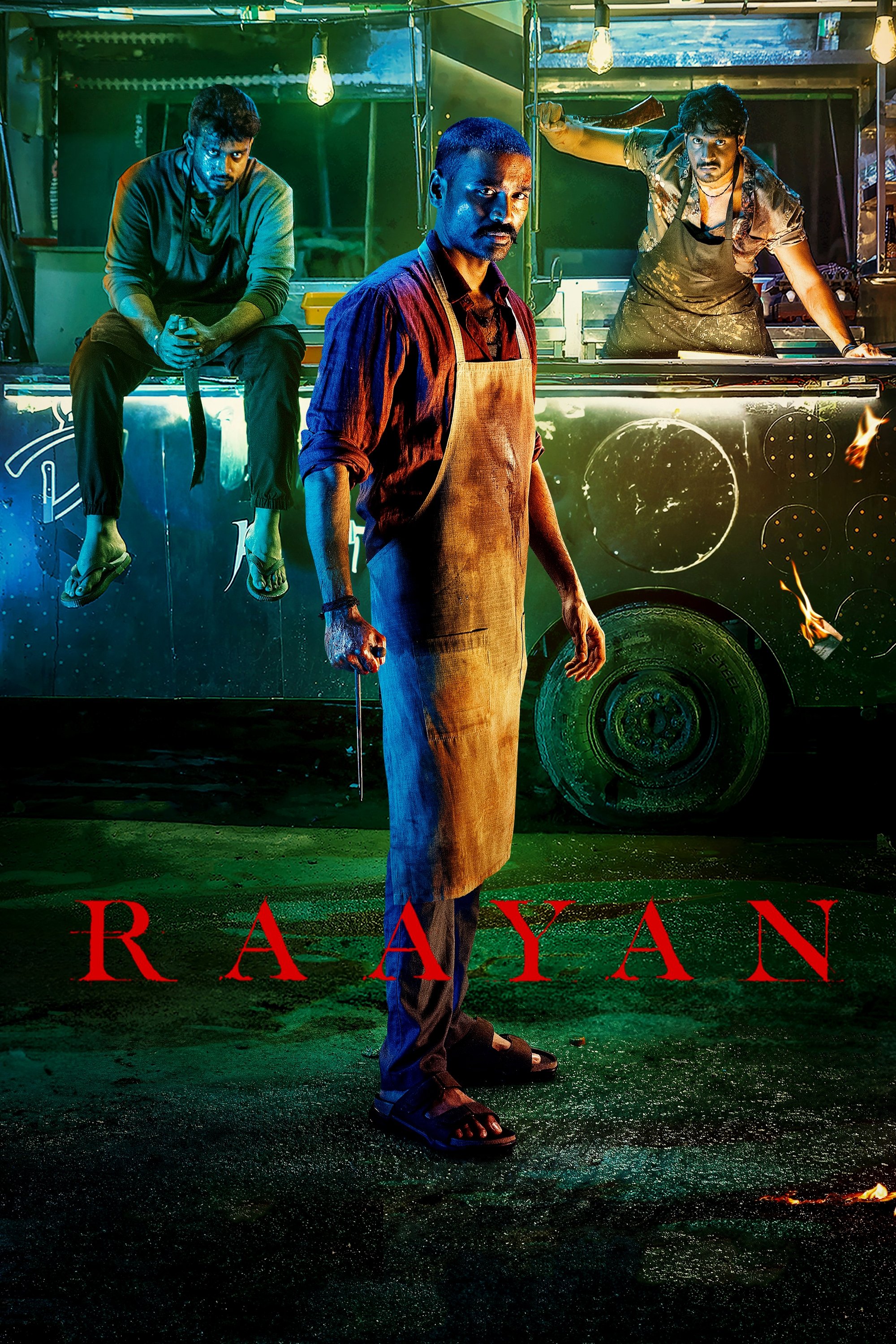 Raayan (2024) Hindi Dubbed AMZN WEB-DL