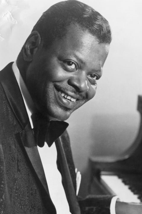 et billede af Oscar Peterson