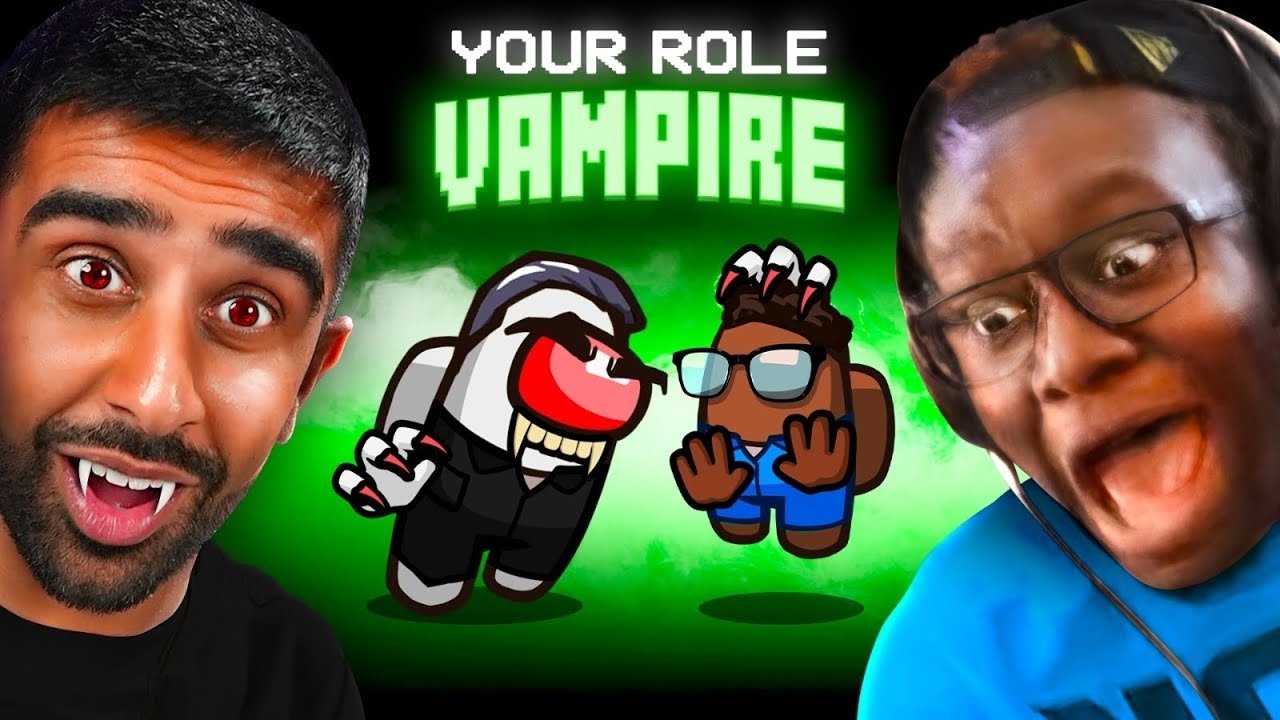 Thumbnail for SIDEMEN AMONG US VAMPIRE ROLE: BITE EVERYONE TO WIN Season 1 Episode 59