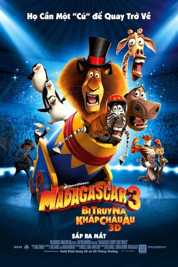 Madagascar 3: Europe's Most Wanted