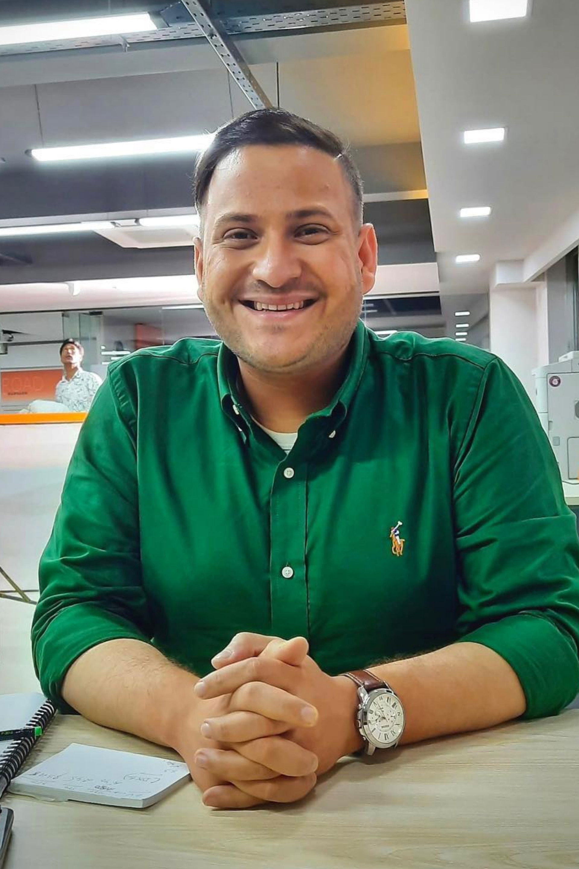 et billede af Saif Imam