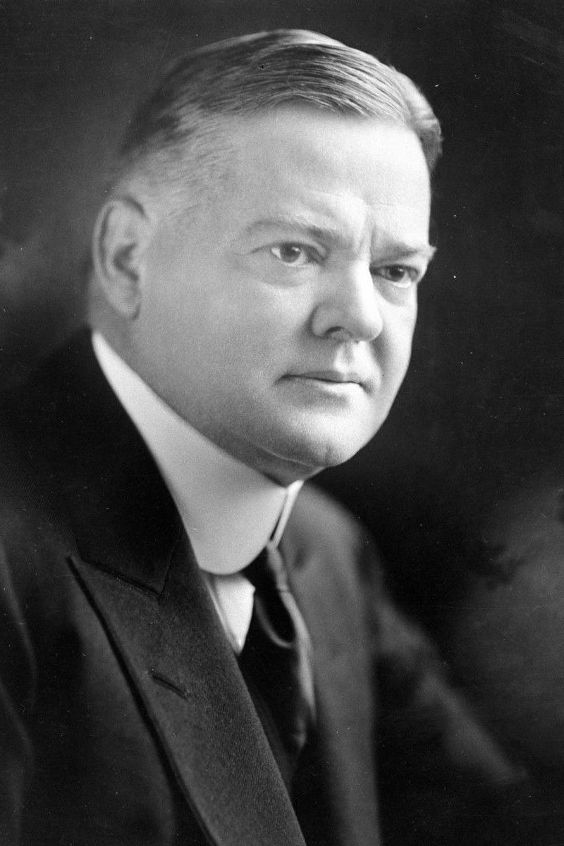 et billede af Herbert Hoover