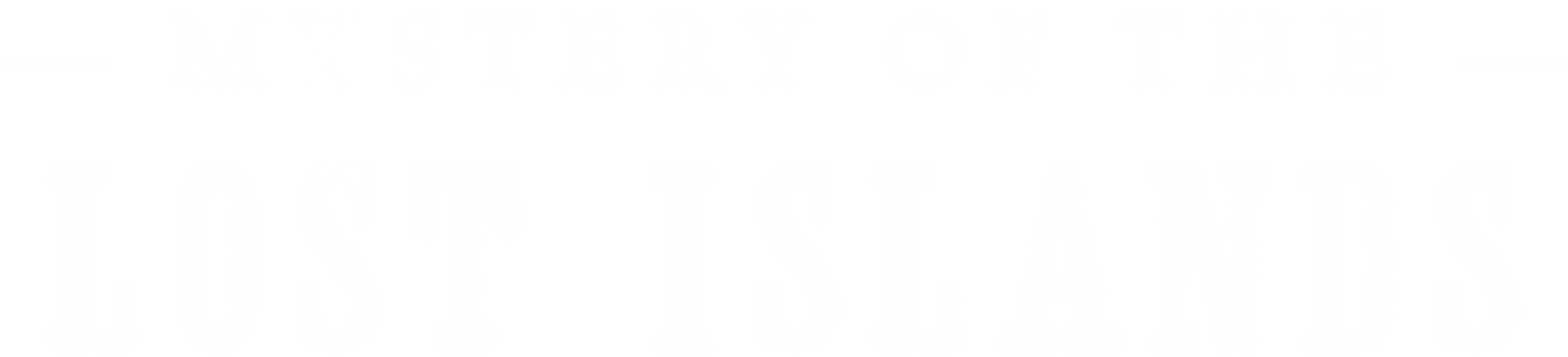 Mystery of the Lost Islands Logo