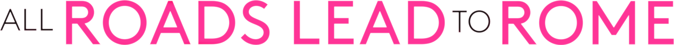 All Roads Lead to Rome