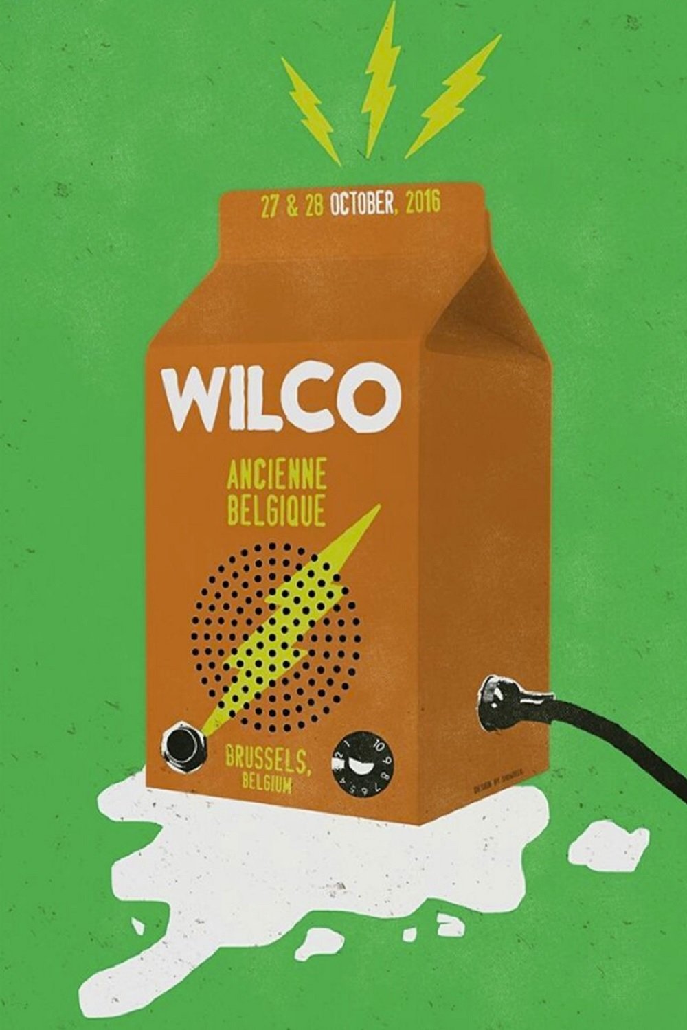 Wilco - Live at Ancienne Belgique Poster