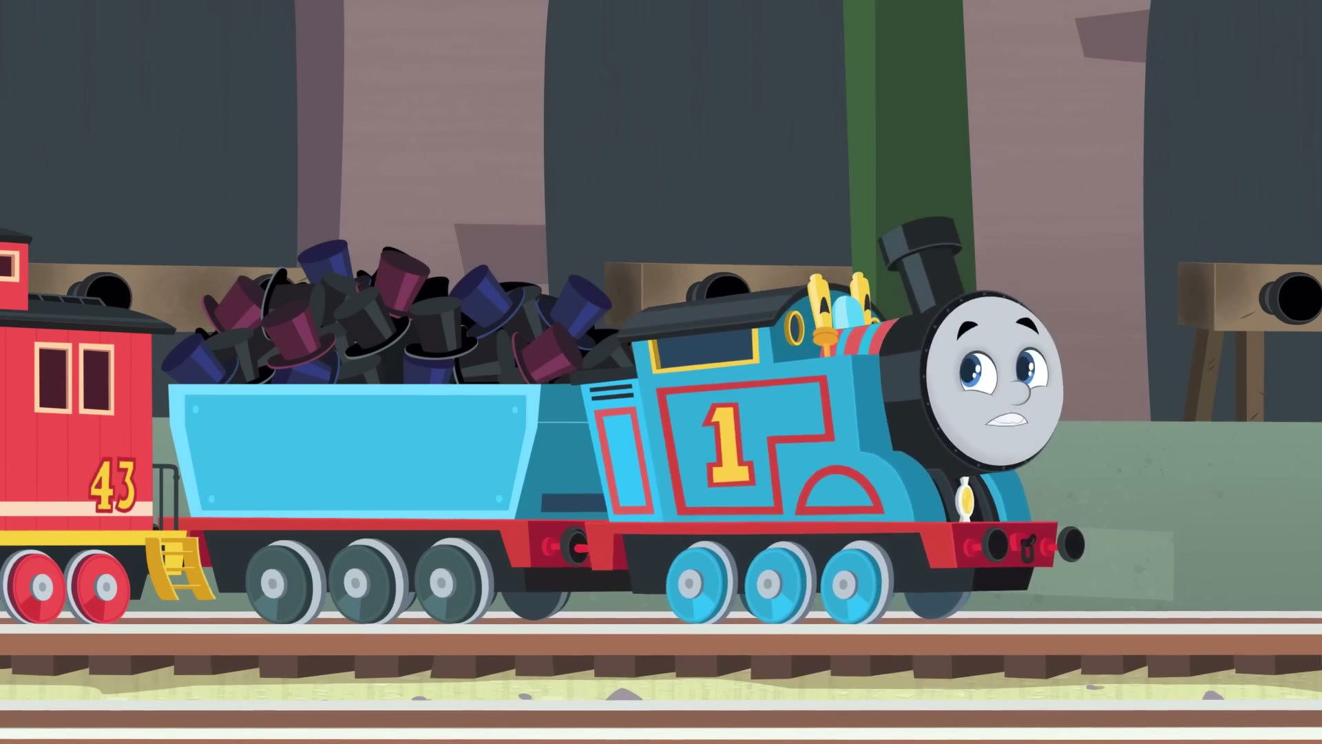 Thomas & Friends: All Engines Go! Season 0 :Episode 22  All Aboard! (Part 2) - The New Platform