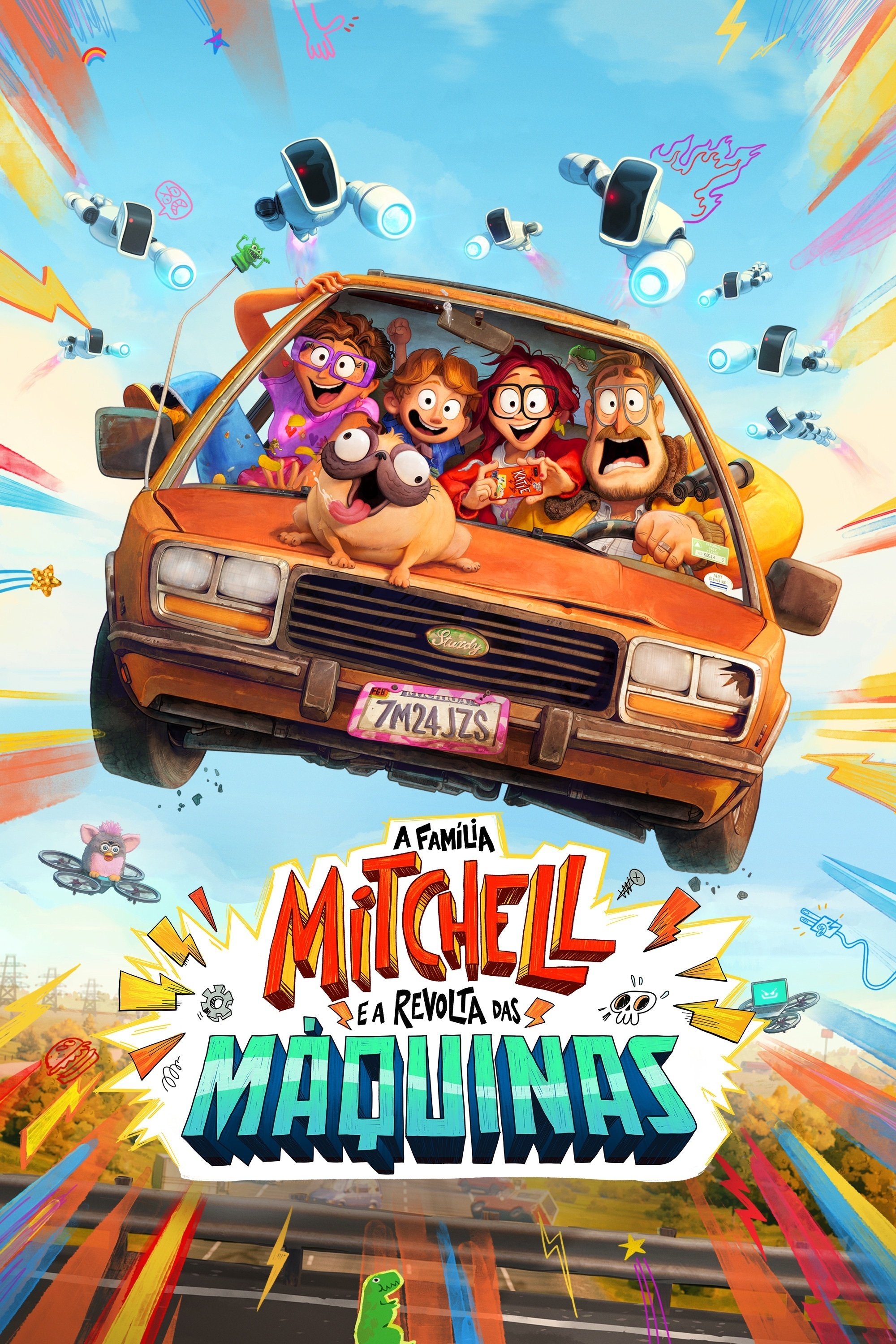 A Família Mitchell e a Revolta das Máquinas A Família Mitchell e a Revolta das Máquinas