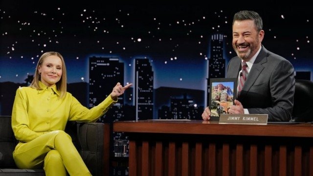 Jimmy Kimmel Live! - Season 21 Episode 35 : Kristen Bell, David Shrigley