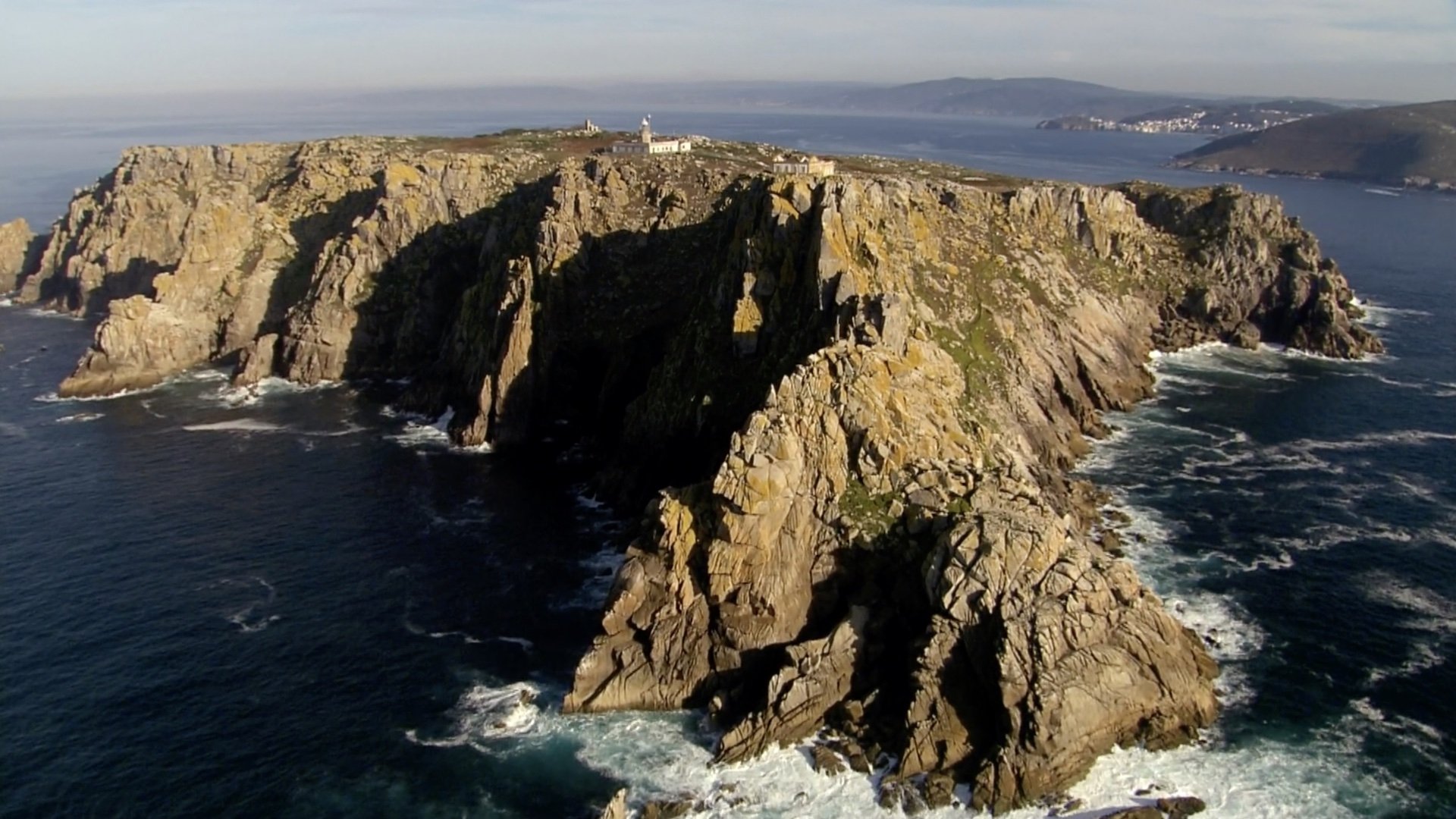 Côtes d'Europe vues du ciel