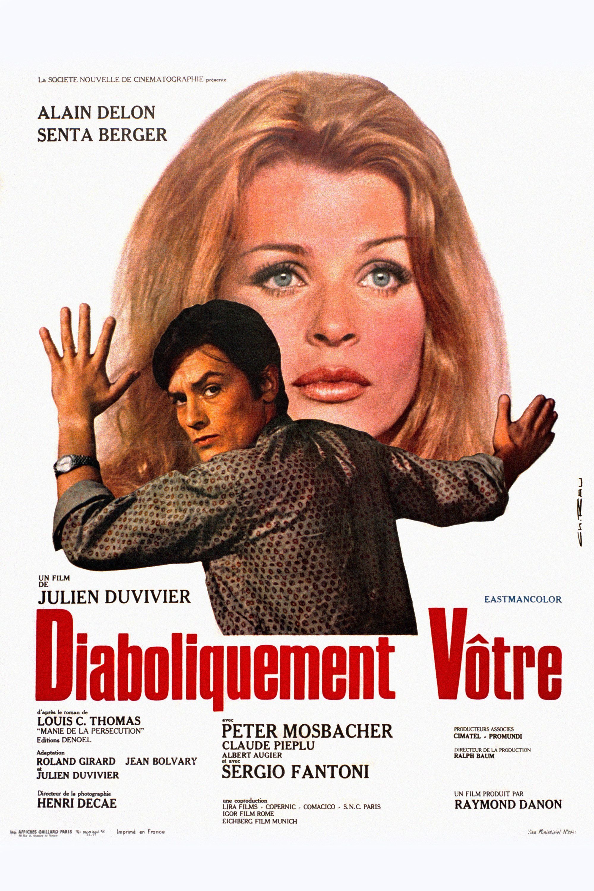 EN - Diabolically Yours, Diaboliquement Votre (1967) ALAIN DELON (FRENCH ENG-SUB)