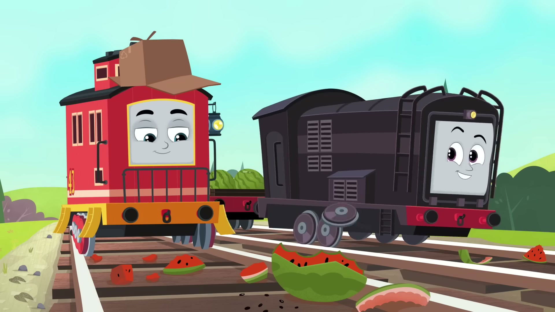 Thomas & Friends: All Engines Go! Season 0 :Episode 31  Sodor Mystery (Part 2) - Mystery of the Missing Watermelons
