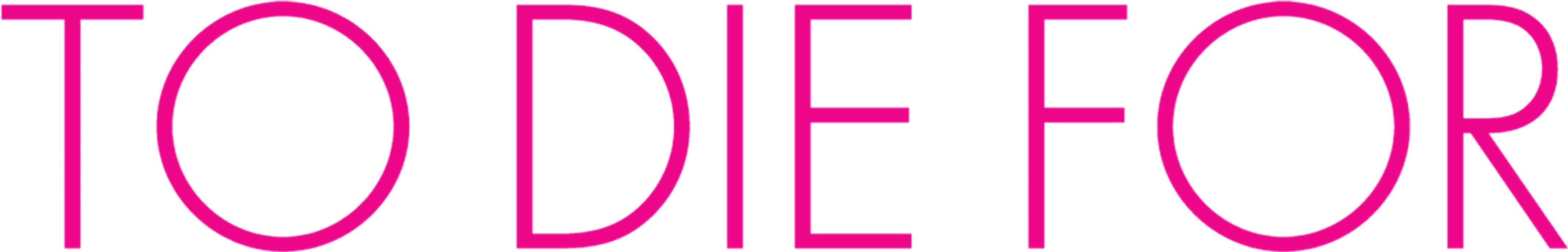 To Die For Logo