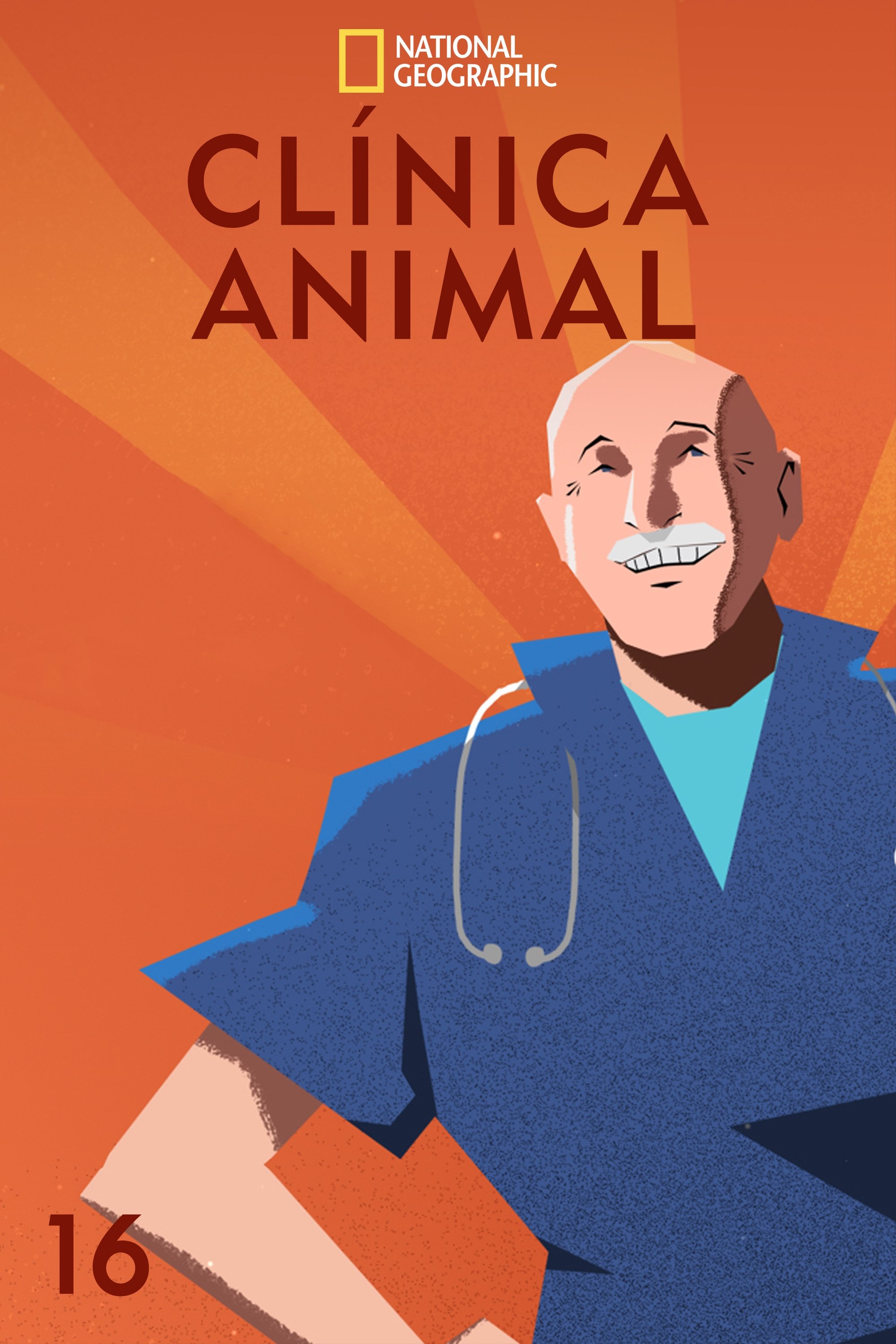 Capa da 16º temporada da série Clínica Animal com Dr. Pol