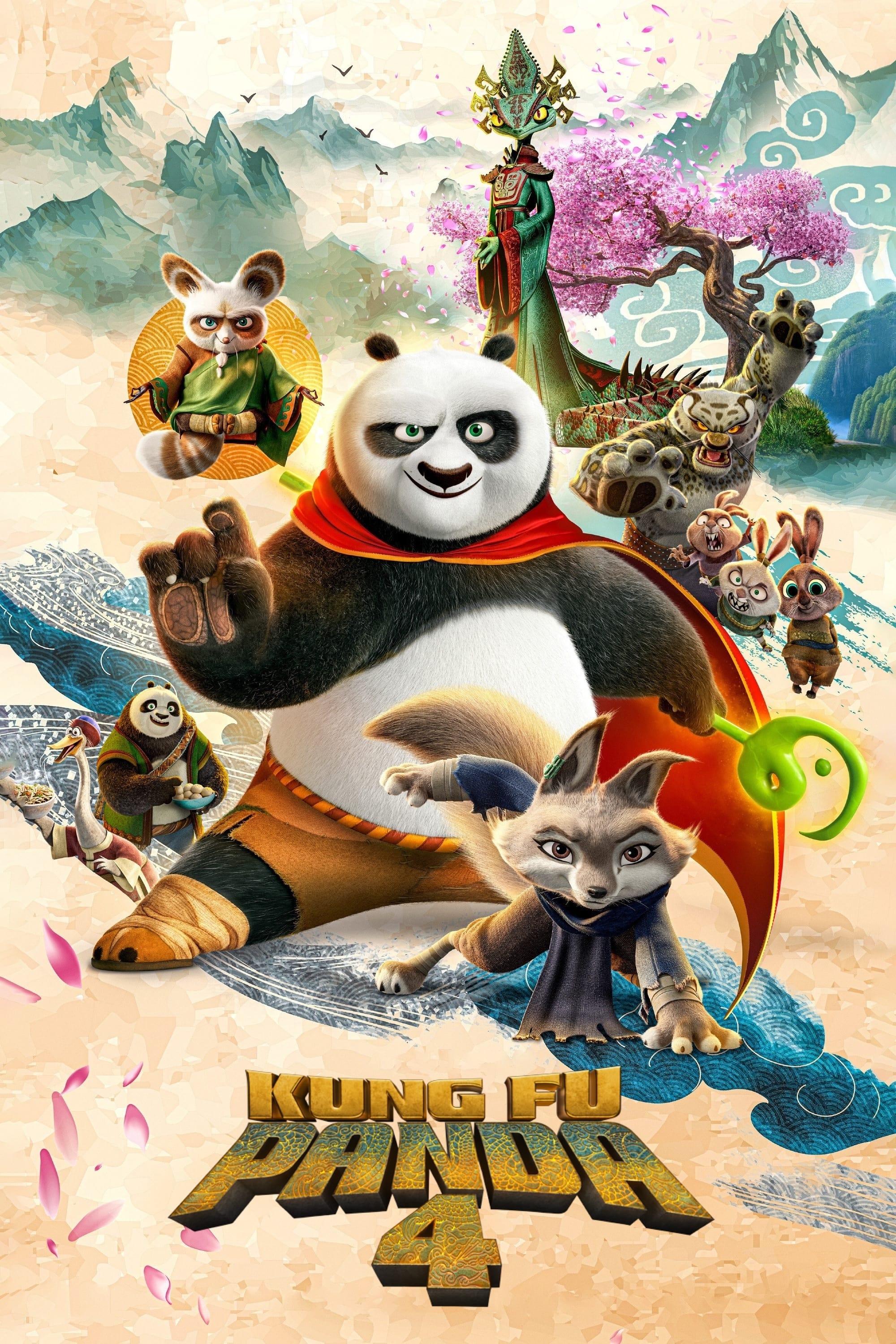poster movie Kung Fu Panda 4