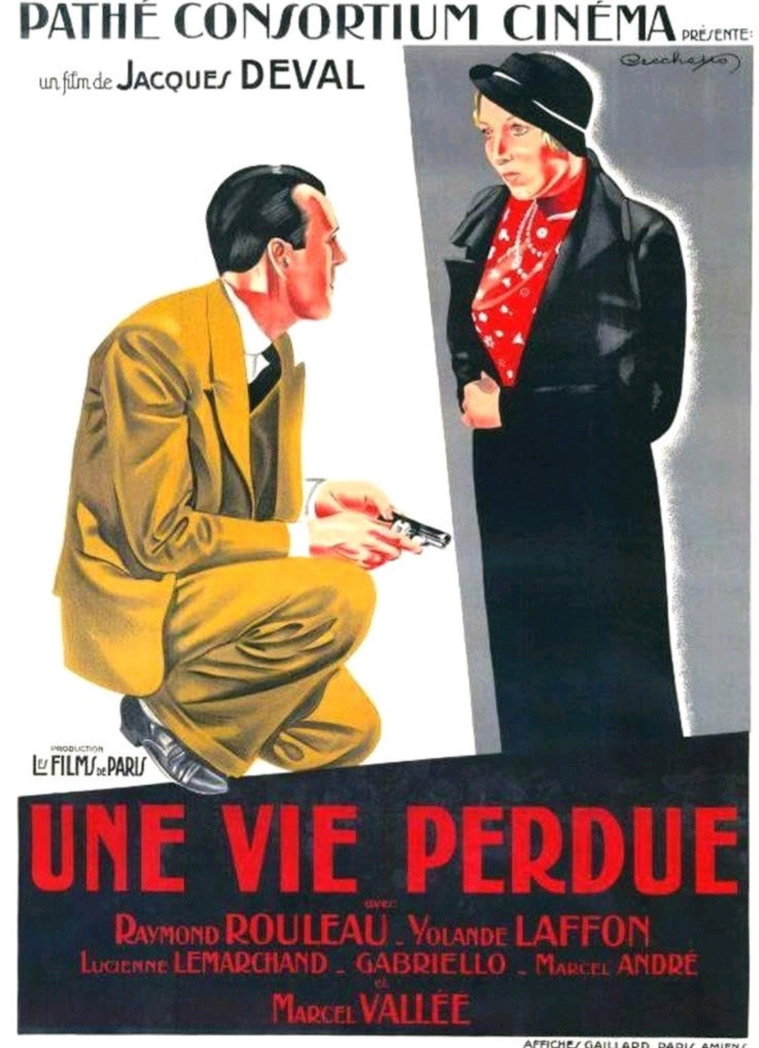 Une vie perdue Poster