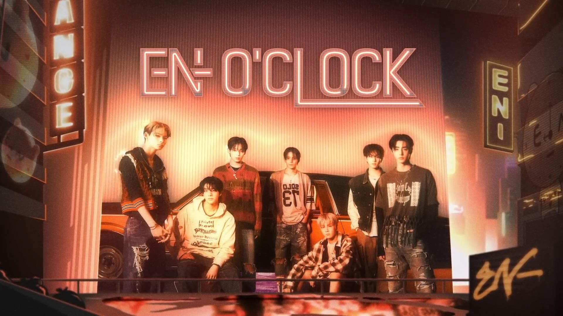 EN-O'Clock' backdrop cover