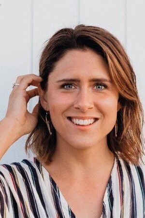 et billede af Margot Hallemans