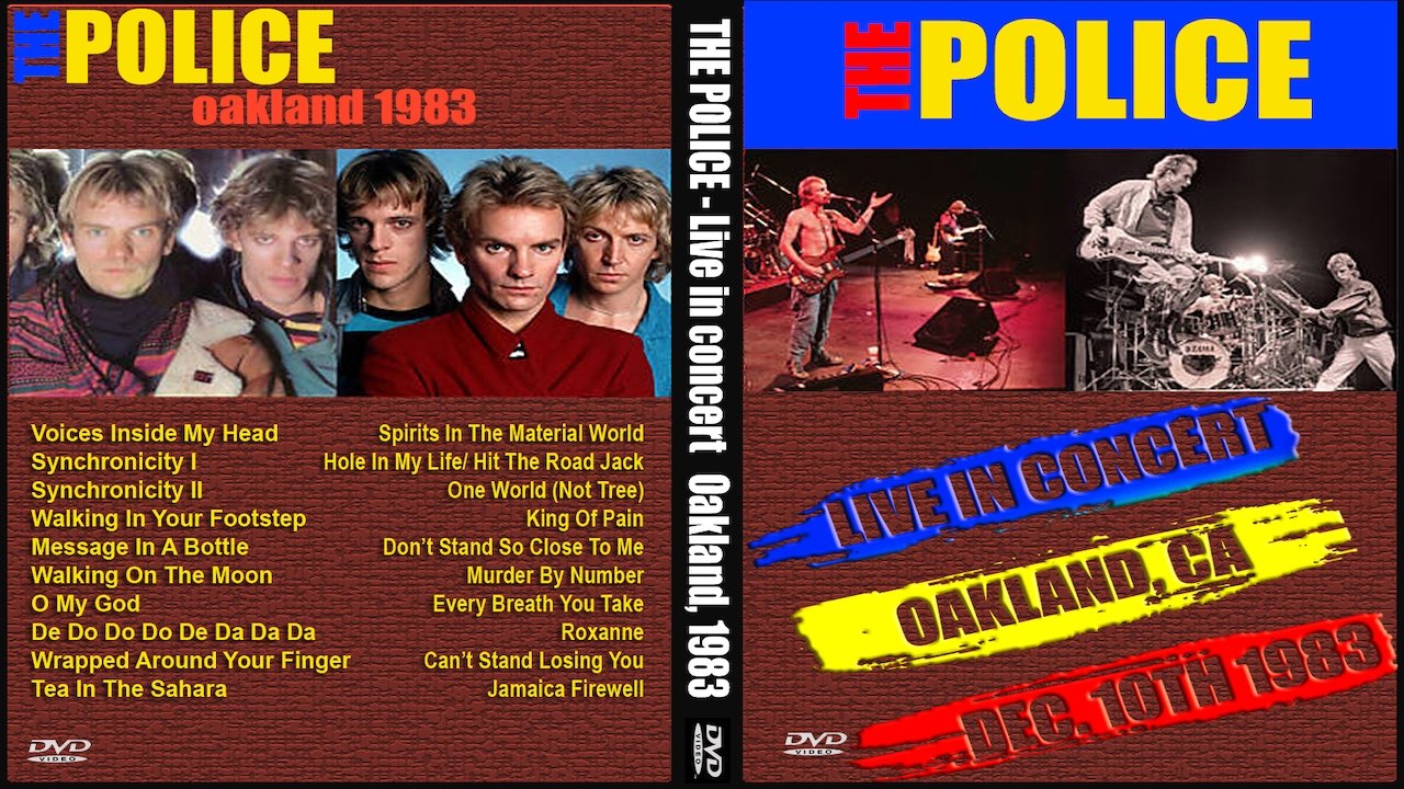 The Police - Live In Oakland (1983)