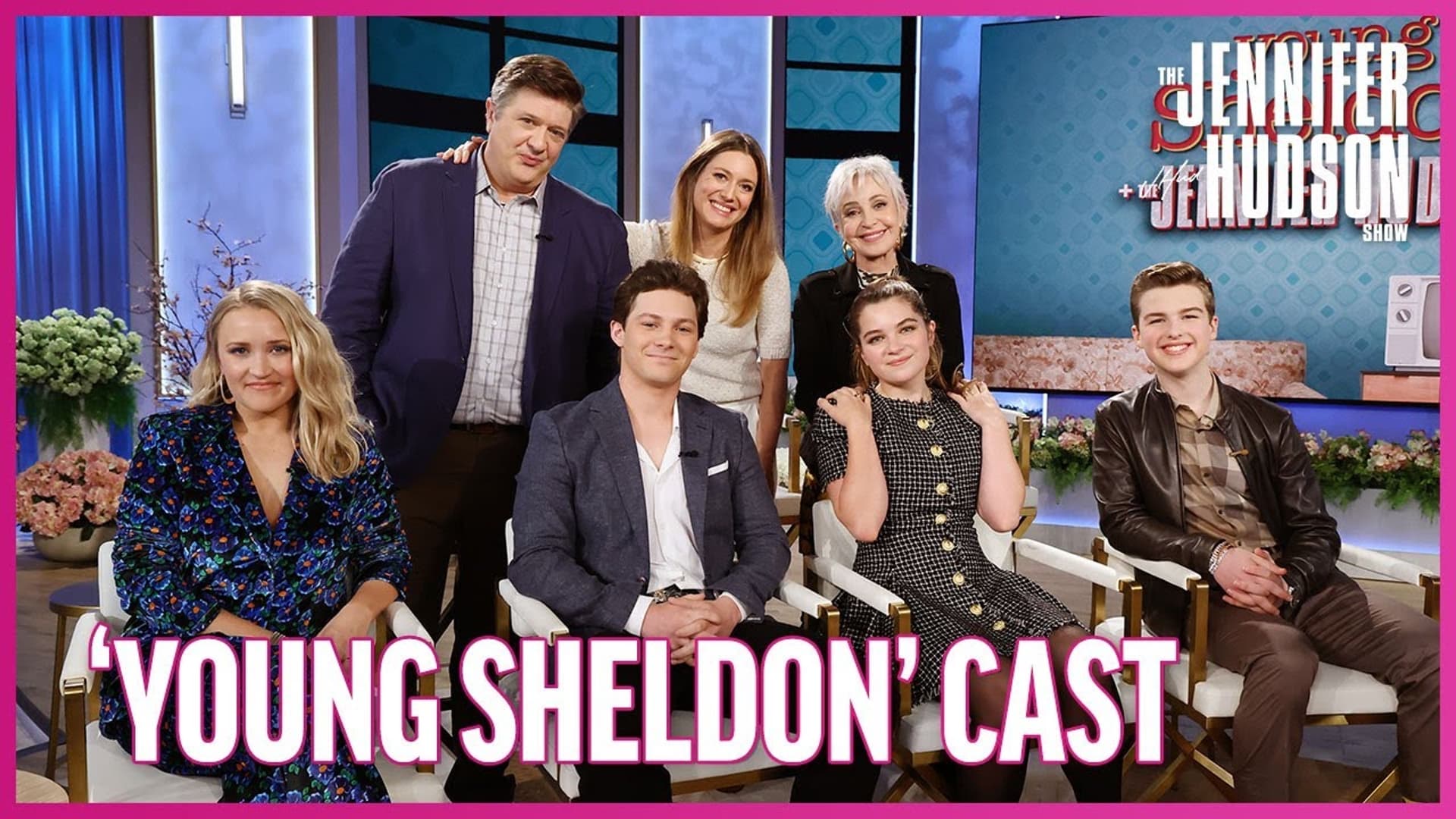 The Jennifer Hudson Show Season 2 :Episode 130  'Young Sheldon' Cast