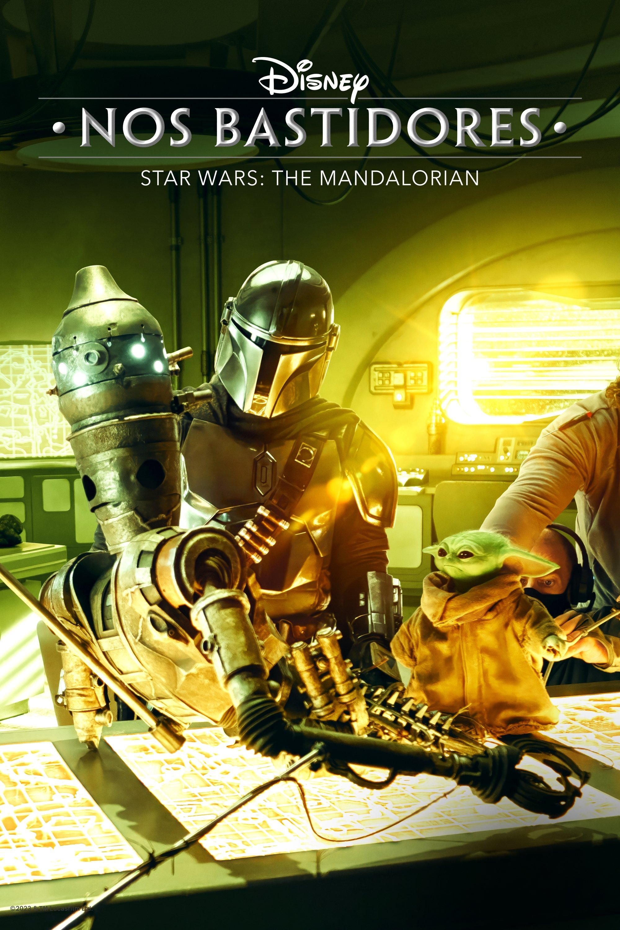 Capa da 3º temporada da série Disney Gallery / Star Wars: The Mandalorian