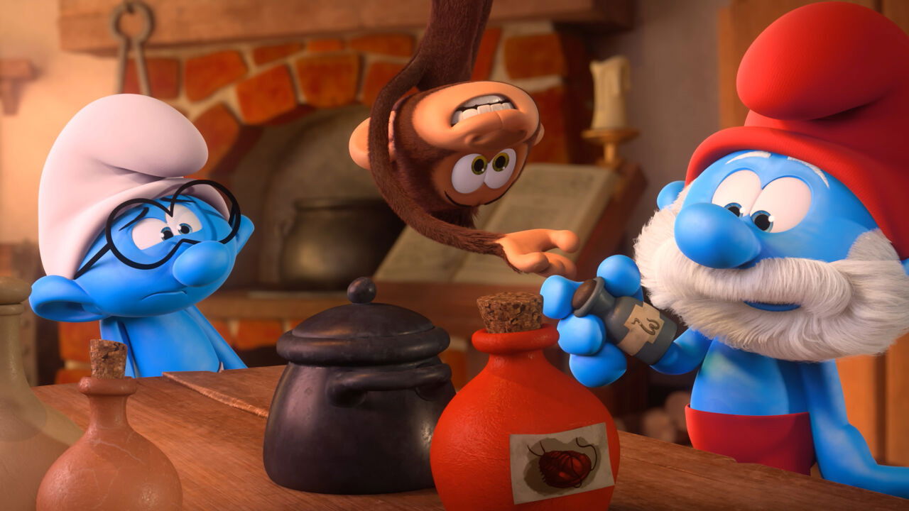The Smurfs Season 1 :Episode 42  Leaping Lizards