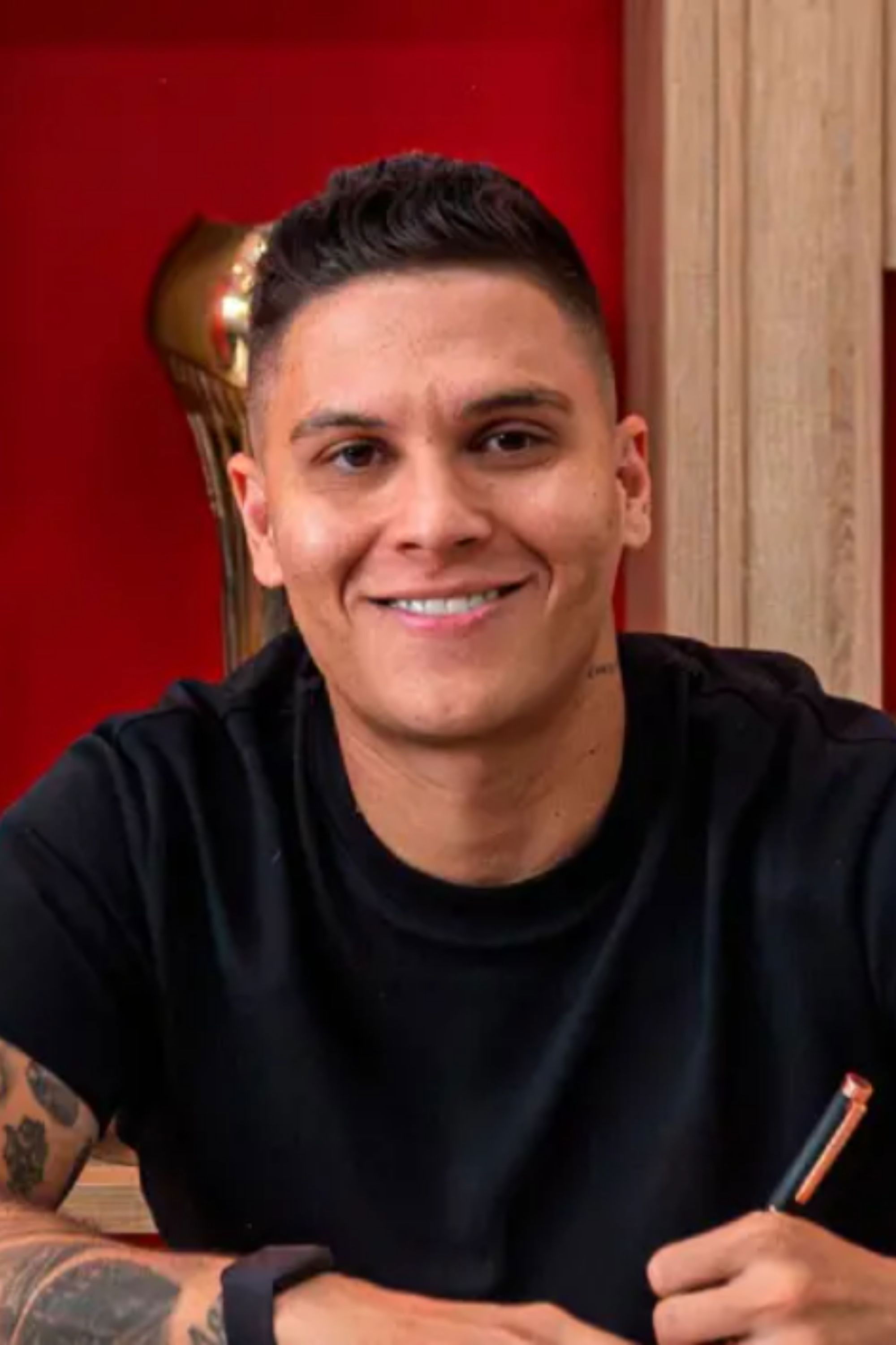 et billede af Juan Fernando Quintero