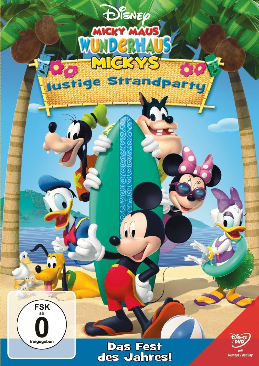 Micky Maus Wunderhaus - Mickys lustige Strandparty Poster