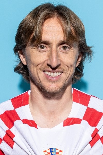 et billede af Luka Modrić