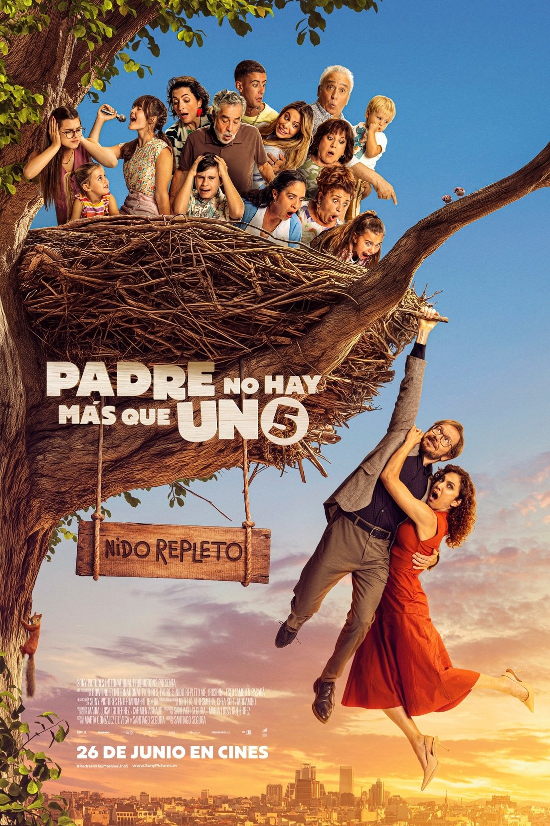Padre no hay más que uno 5: Nido repleto
