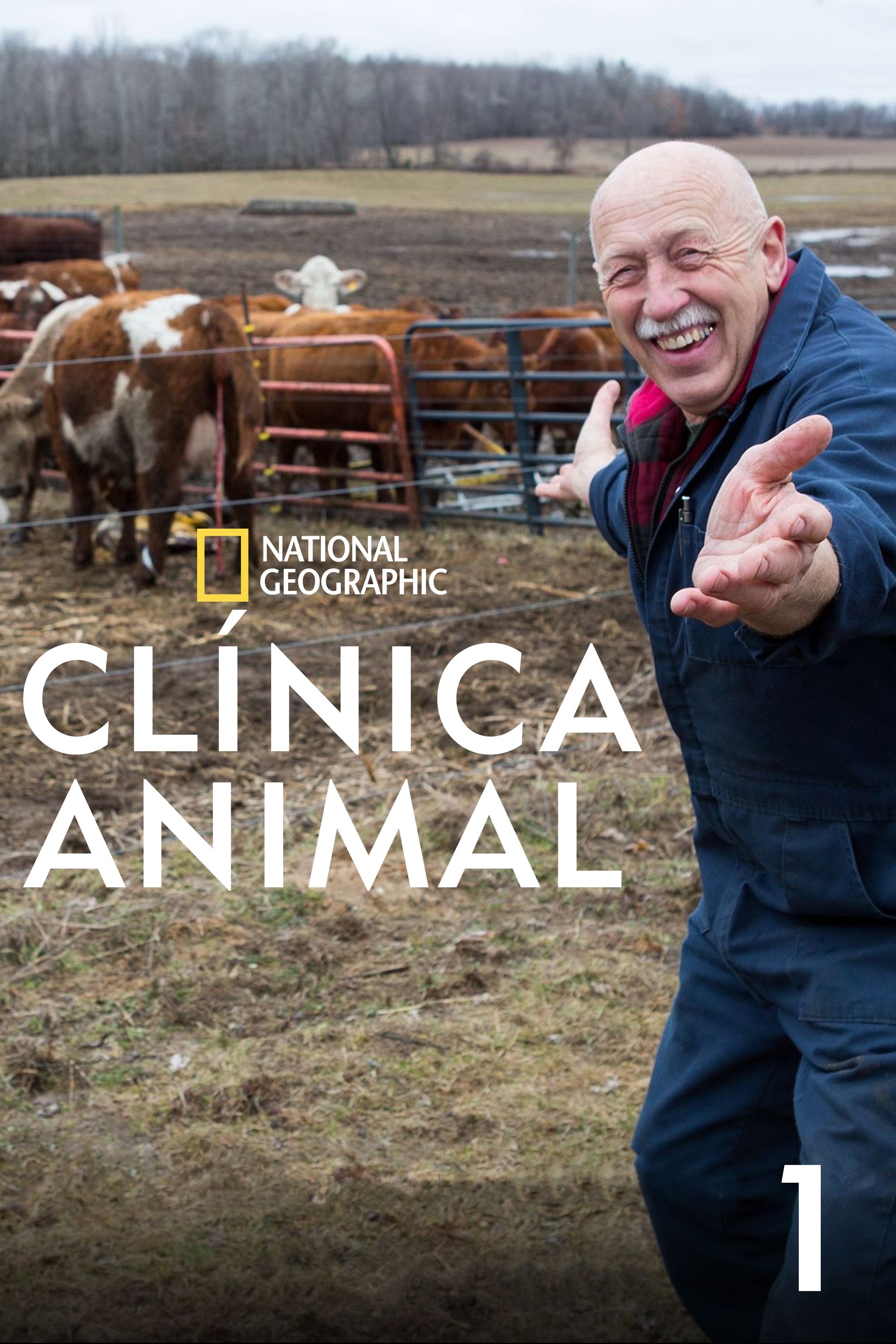 Capa da 1º temporada da série Clínica Animal com Dr. Pol