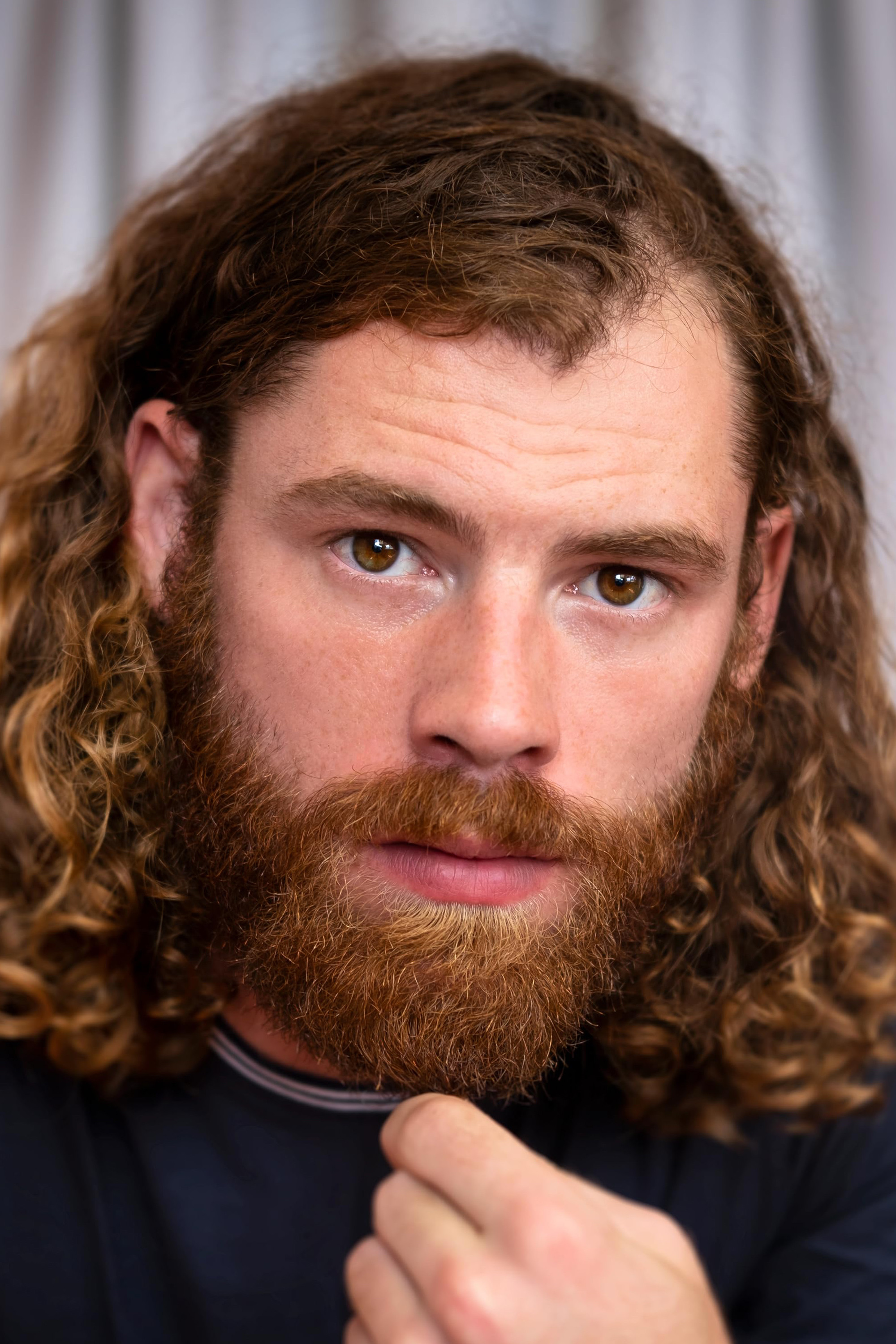 et billede af Sam Rhodes