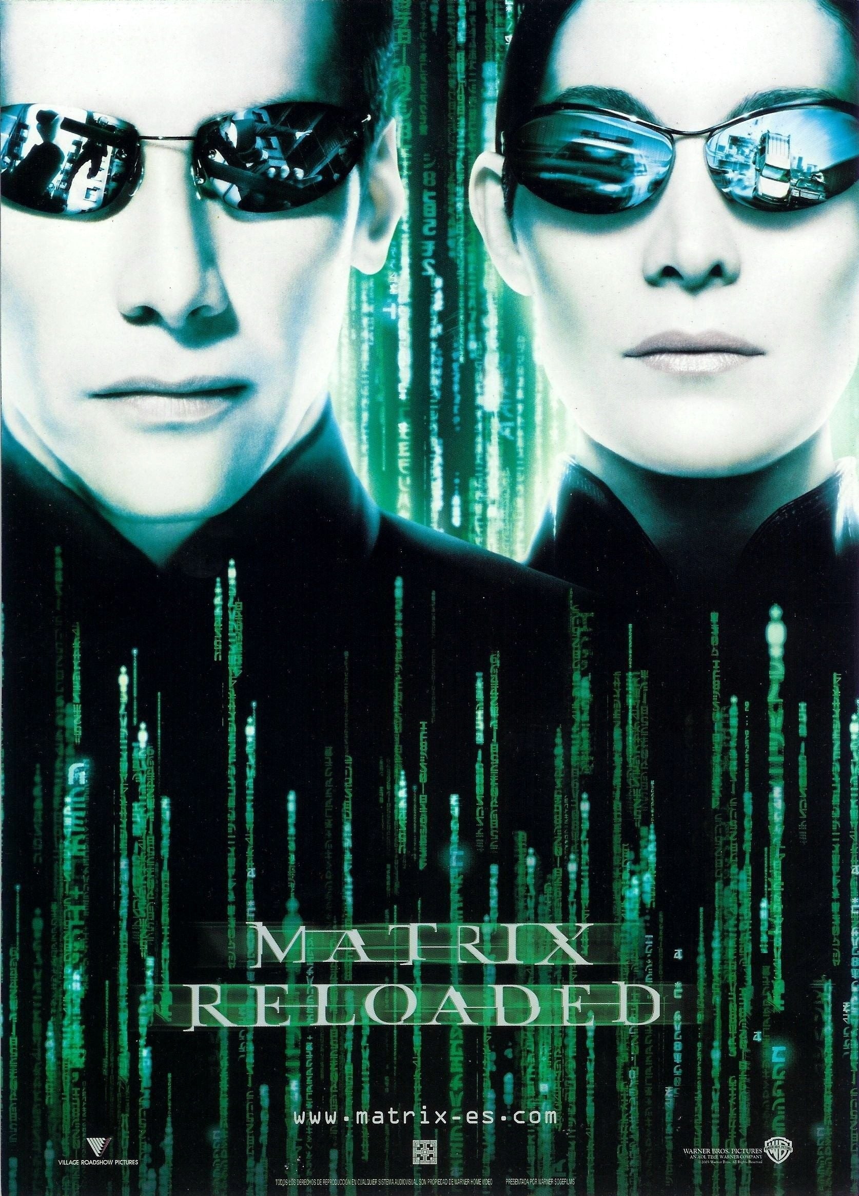 The Matrix Reloaded Movie poster