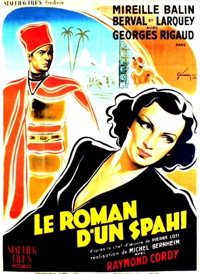 Affiche du film Le Roman d'un spahi 15279