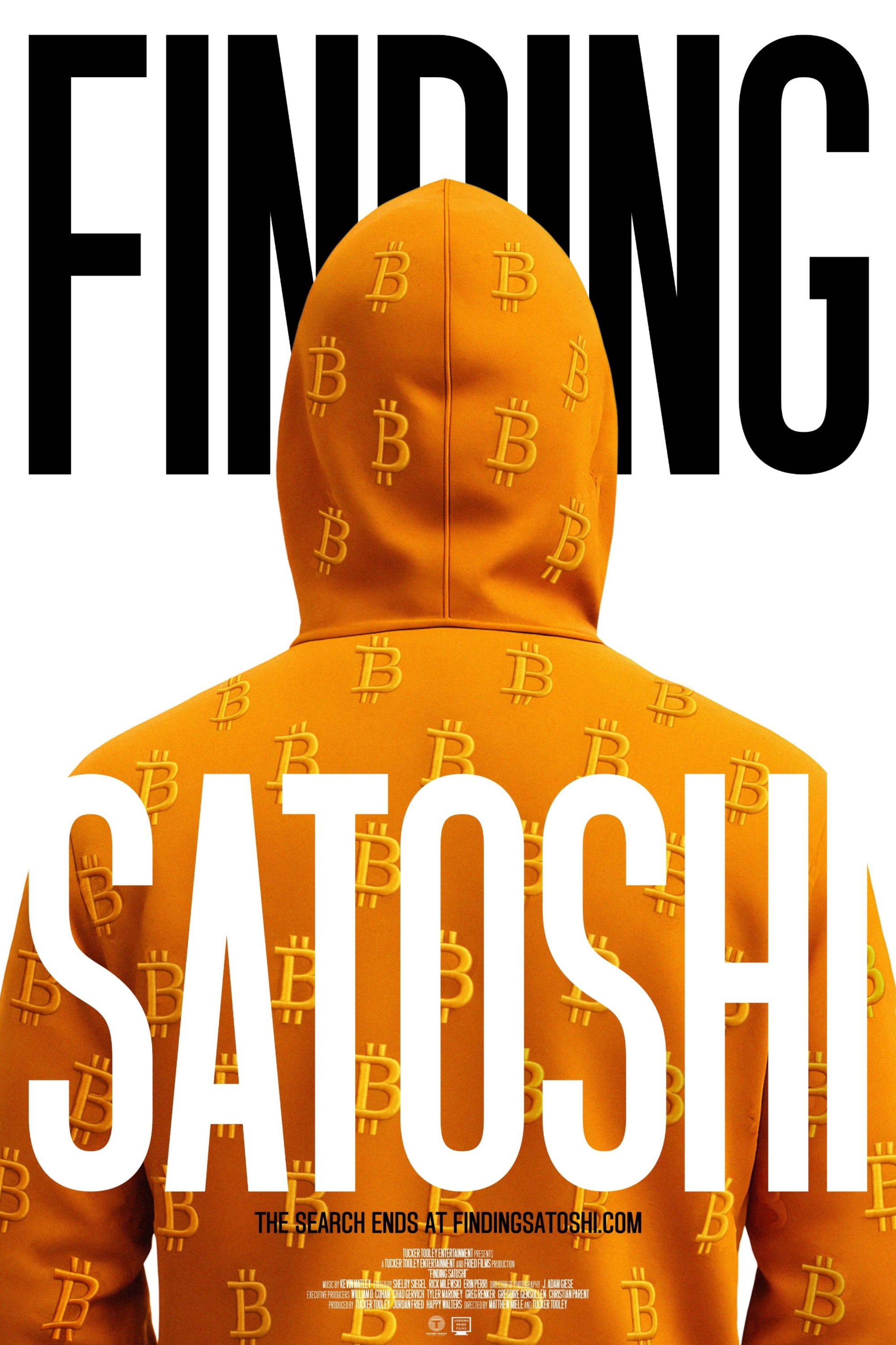Plakat, der markedsfører Finding Satoshi