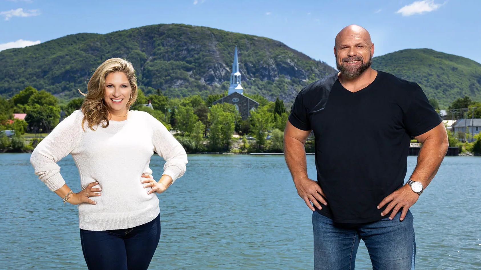 La force d'un village Background