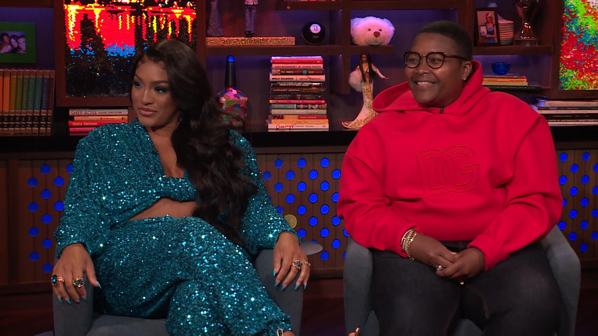 Watch What Happens Live with Andy Cohen Season 19 :Episode 92  Drew Sidora & Sam Jay