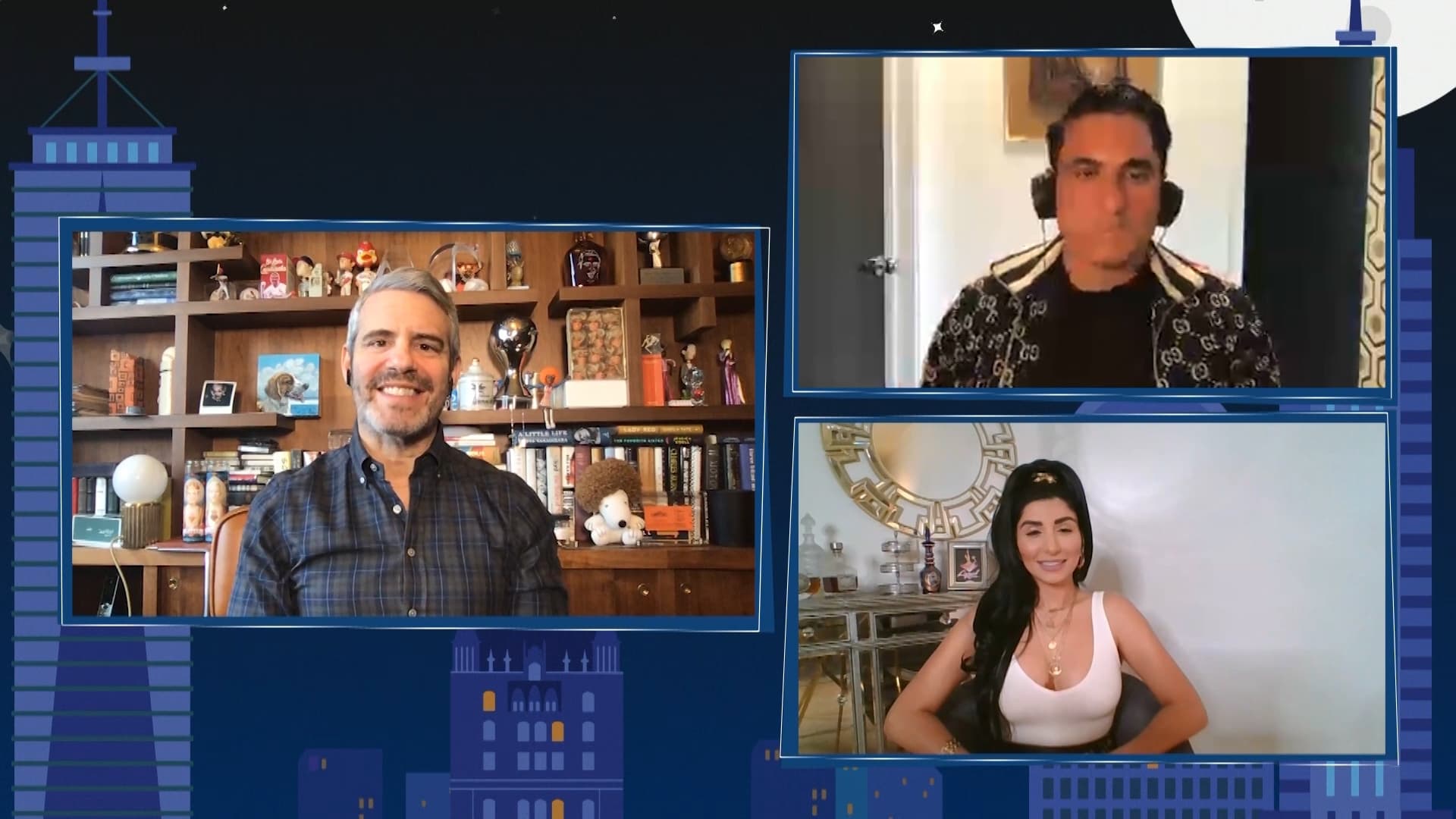 Watch What Happens Live with Andy Cohen Season 17 :Episode 59  Reza Farahan and Destiney Rose