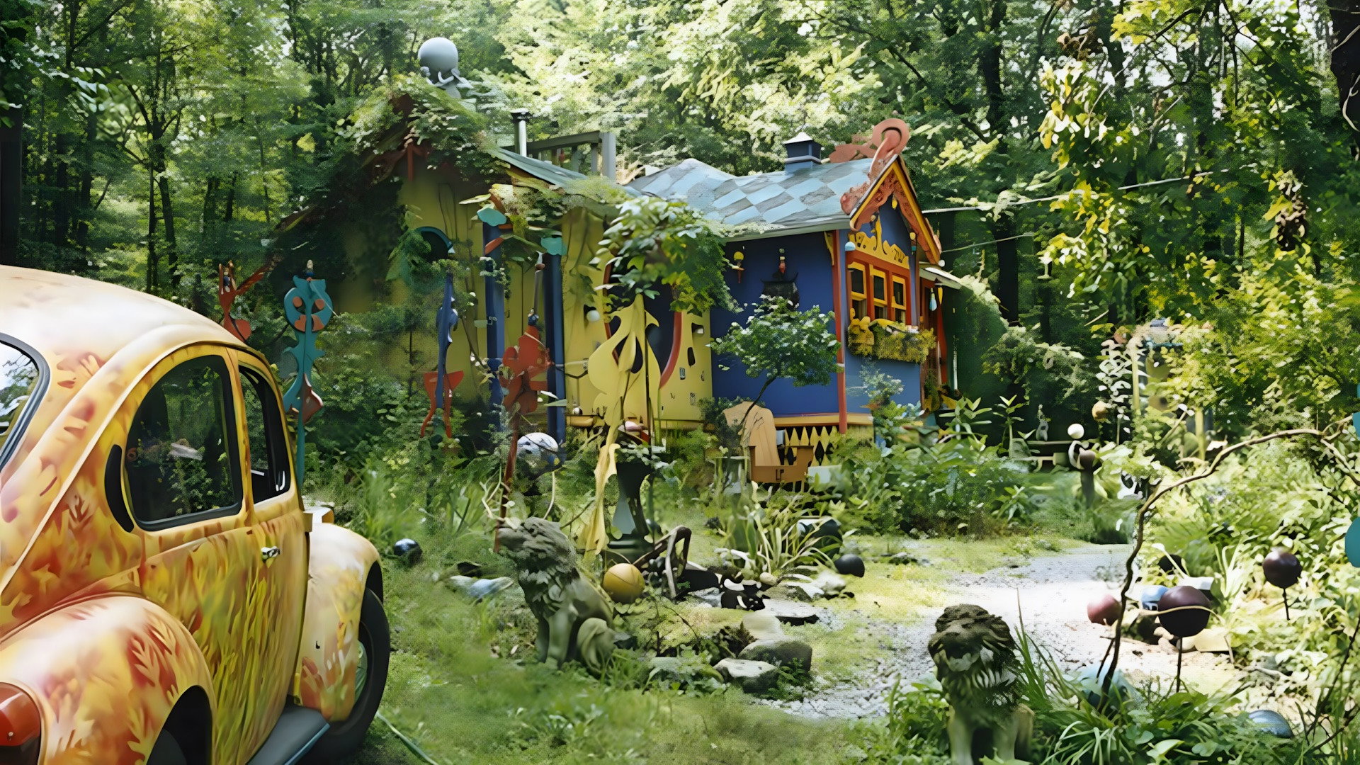 Weird Homes backdrop
