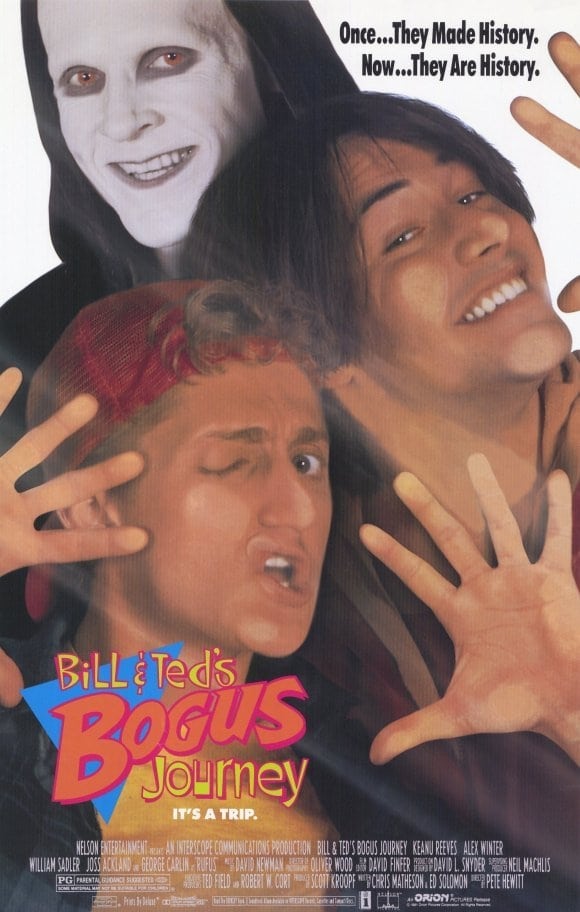 Bill & Ted's Bogus Journey Movie poster